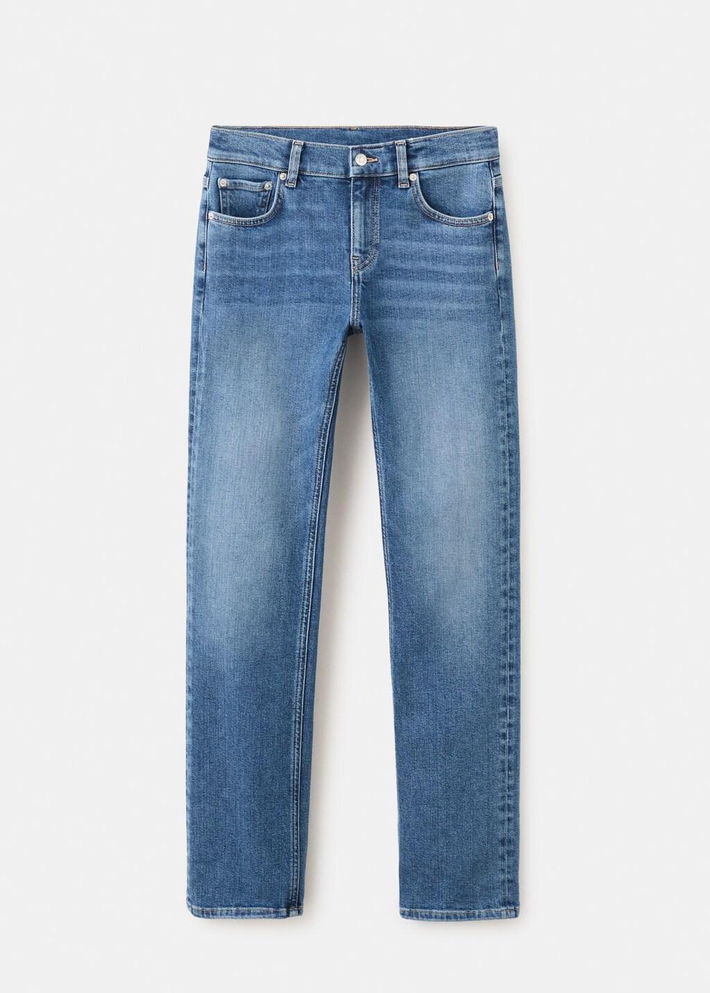 Blue Low-Rise Skinny Jeans, 0201_TM, large image number 7