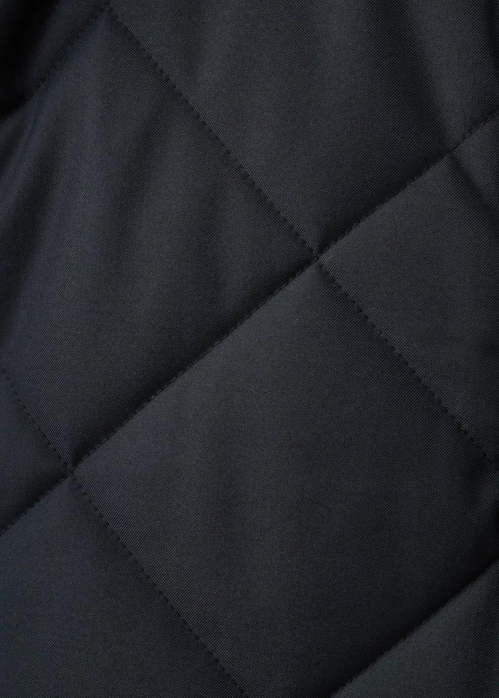 Blue Quilted Water-Repellent Jacket, Dark Blue, large image number 5