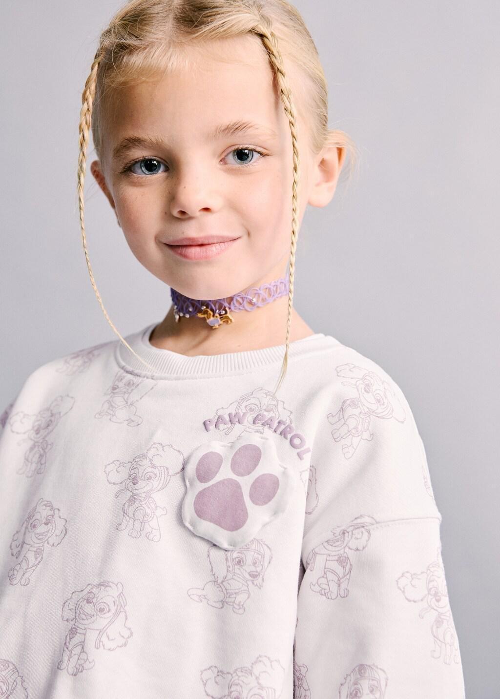 Purple Paw Patrol Sweatshirt, Kids Unisex, Light-Pastel Purple, large image number 3