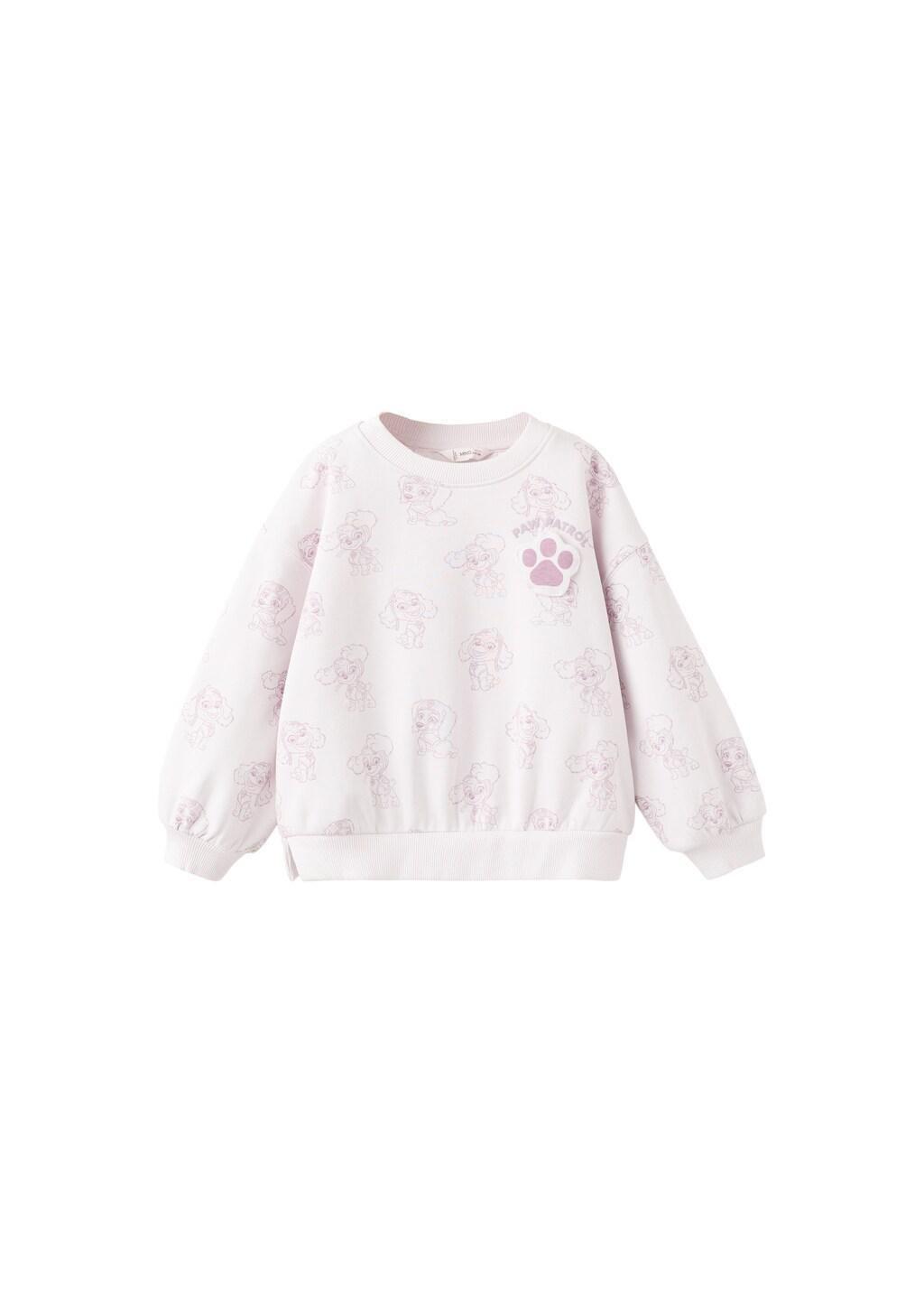 Purple Paw Patrol Sweatshirt, Kids Unisex, Light-Pastel Purple, large image number 5