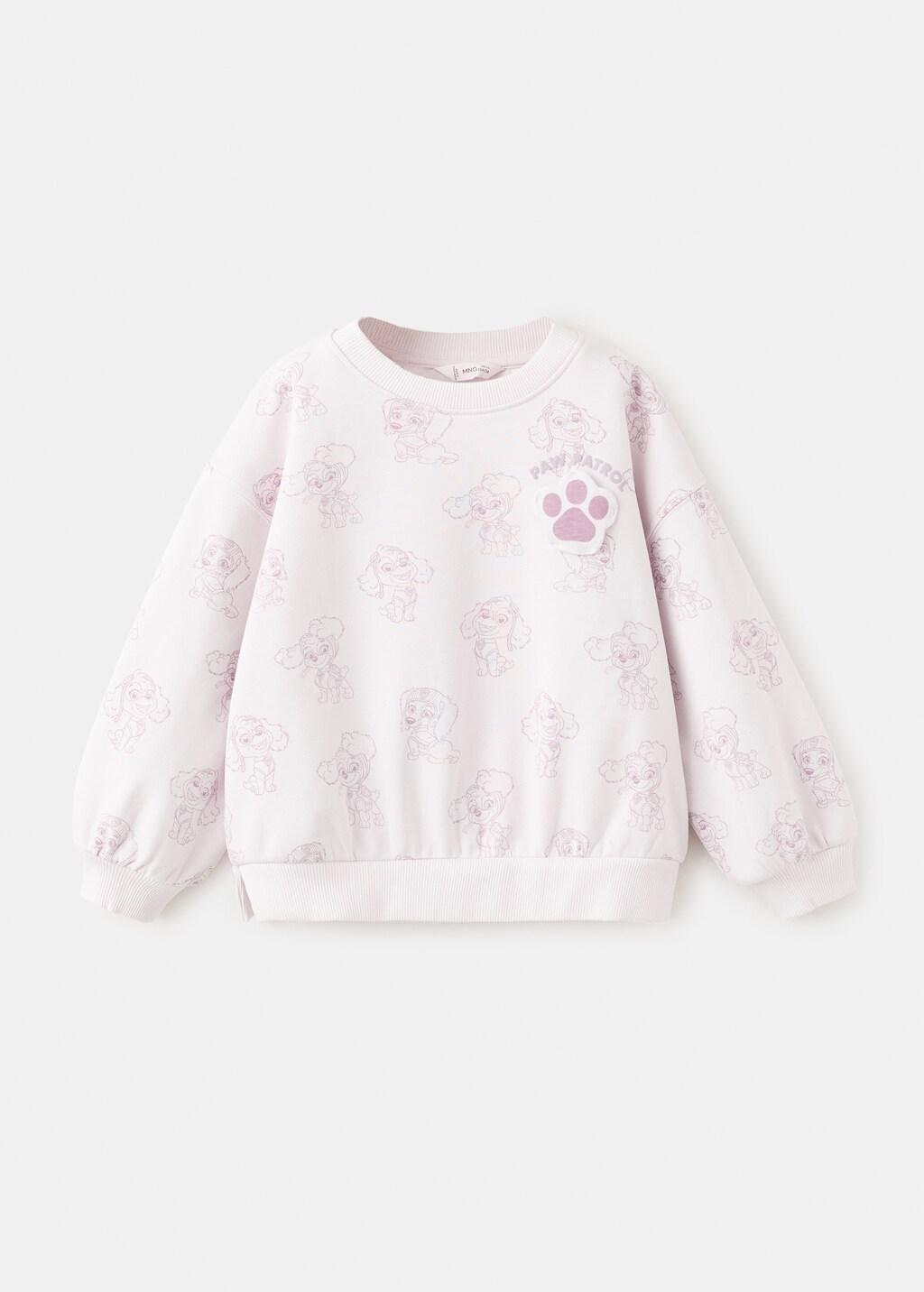 Purple Paw Patrol Sweatshirt, Kids Unisex, Light-Pastel Purple, large image number 6