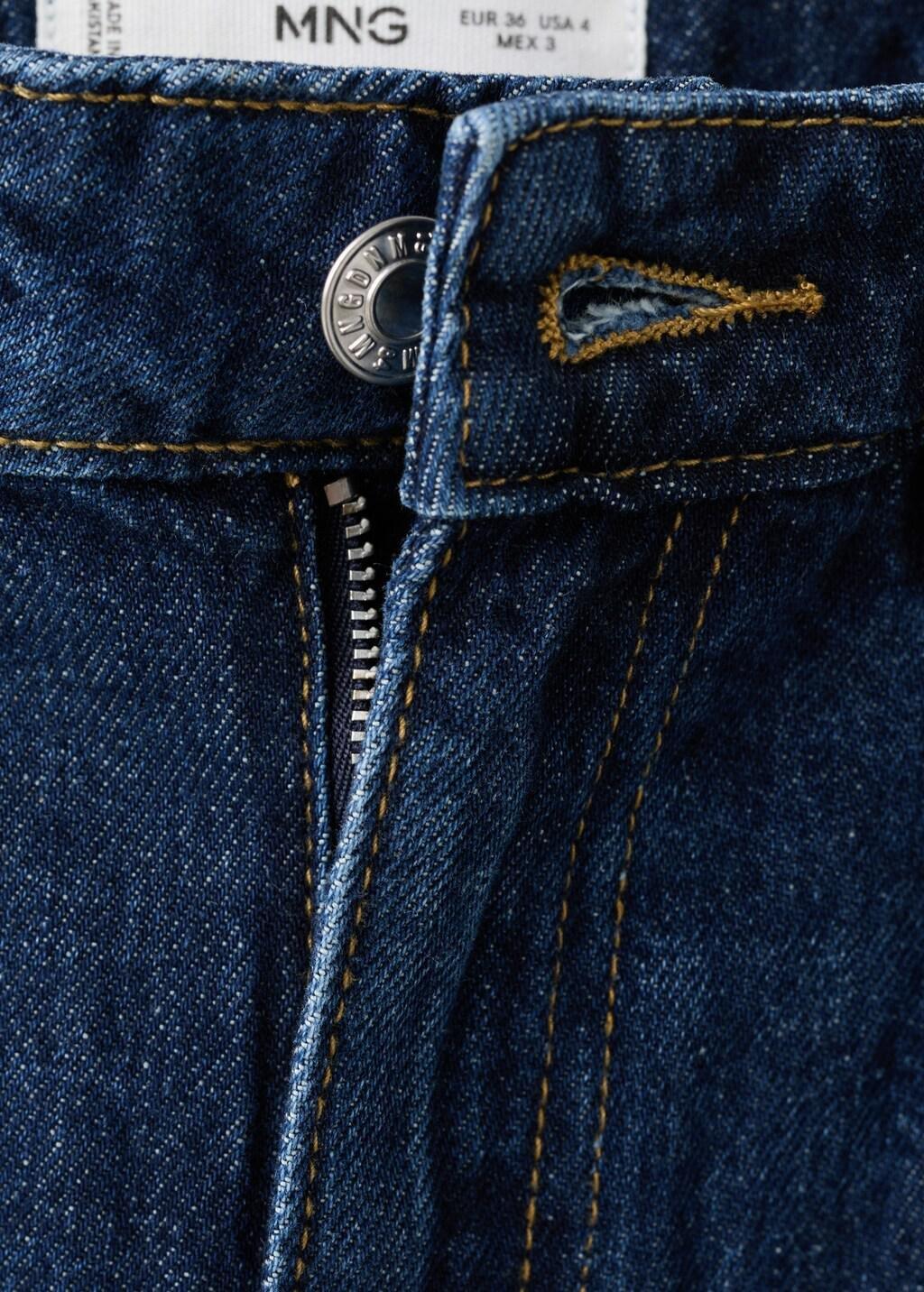 Navy Danila High-Waisted Wide-Leg Jeans, 0201_TO, large image number 1