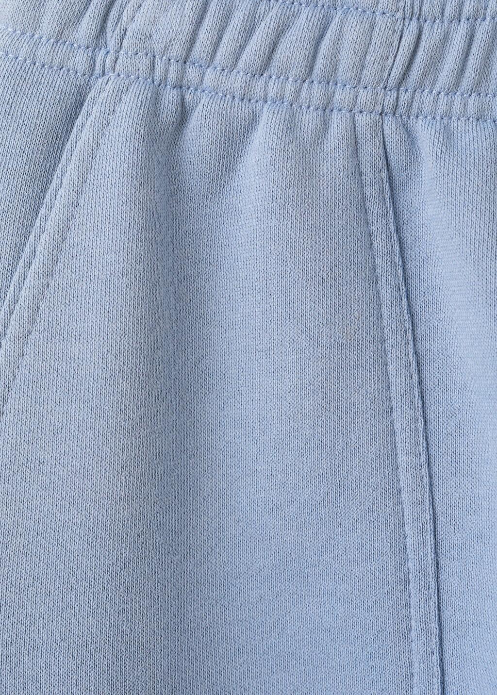 Blue Cotton Jogger Trousers, Kids Boys, Medium Blue, large image number 0