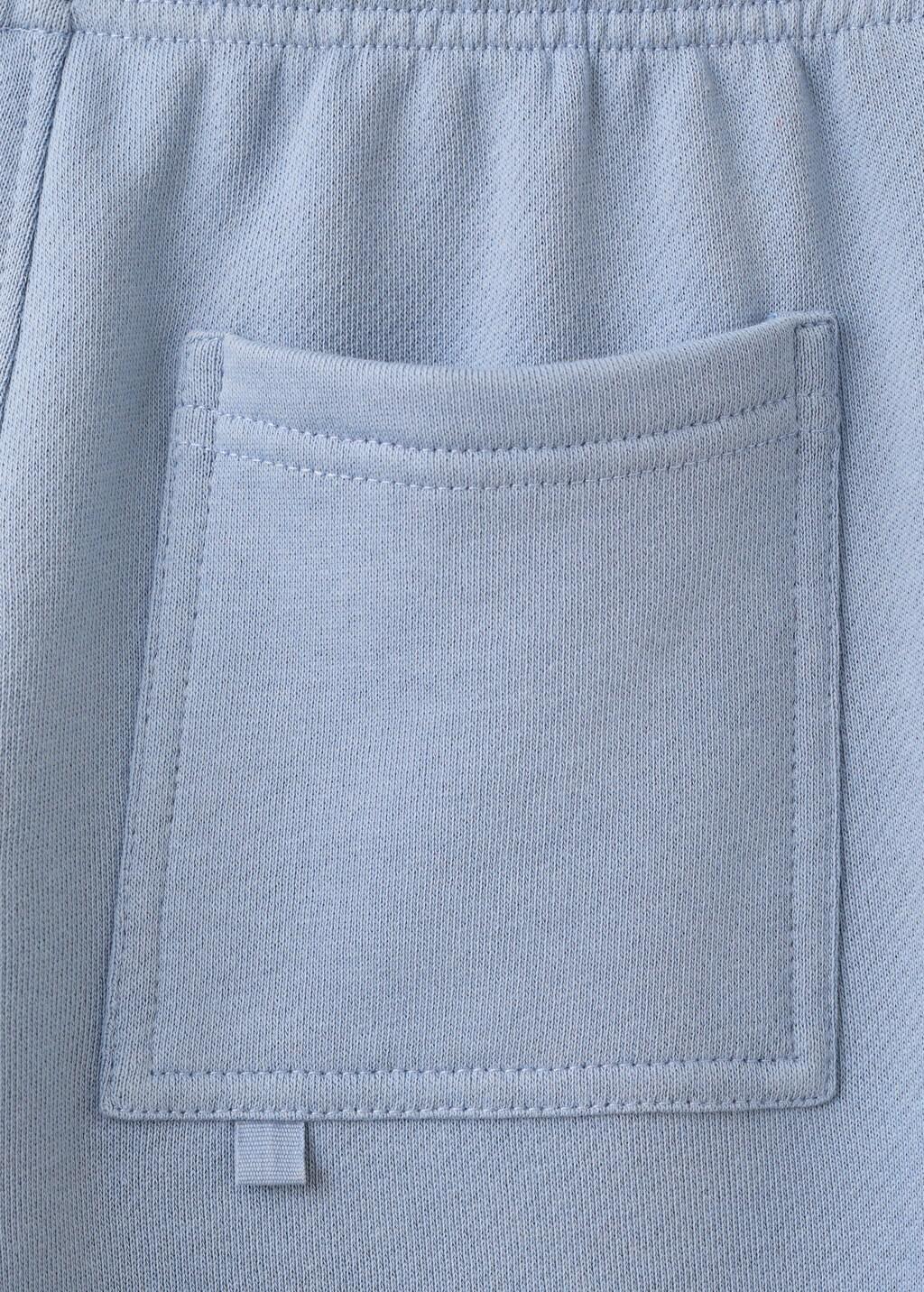 Blue Cotton Jogger Trousers, Kids Boys, Medium Blue, large image number 2