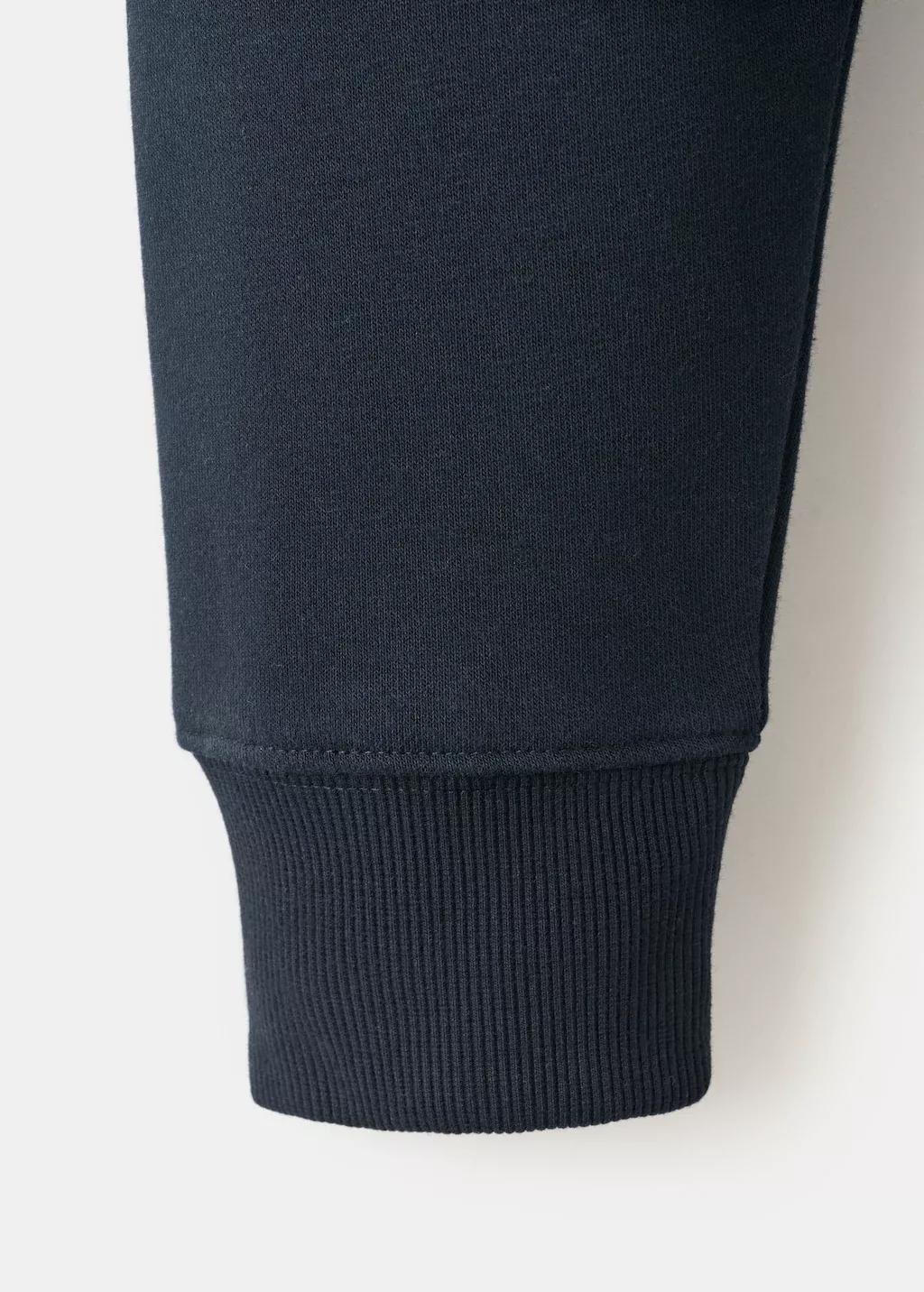 Navy Regular-Fit Polo Sweatshirt, Navy, large image number 5