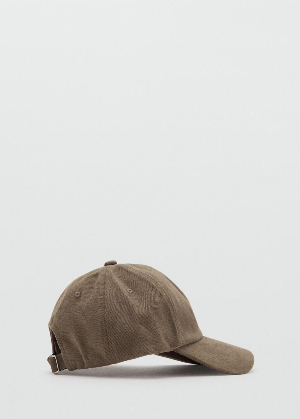 Brown Lt Pastel Cotton Visor Cap, Light Pastel Brown, large image number 3