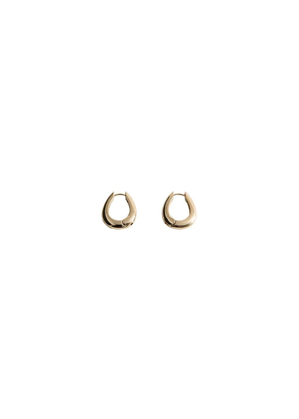 Gold Volume Hoop Earrings, 0201_OR, large image number 1