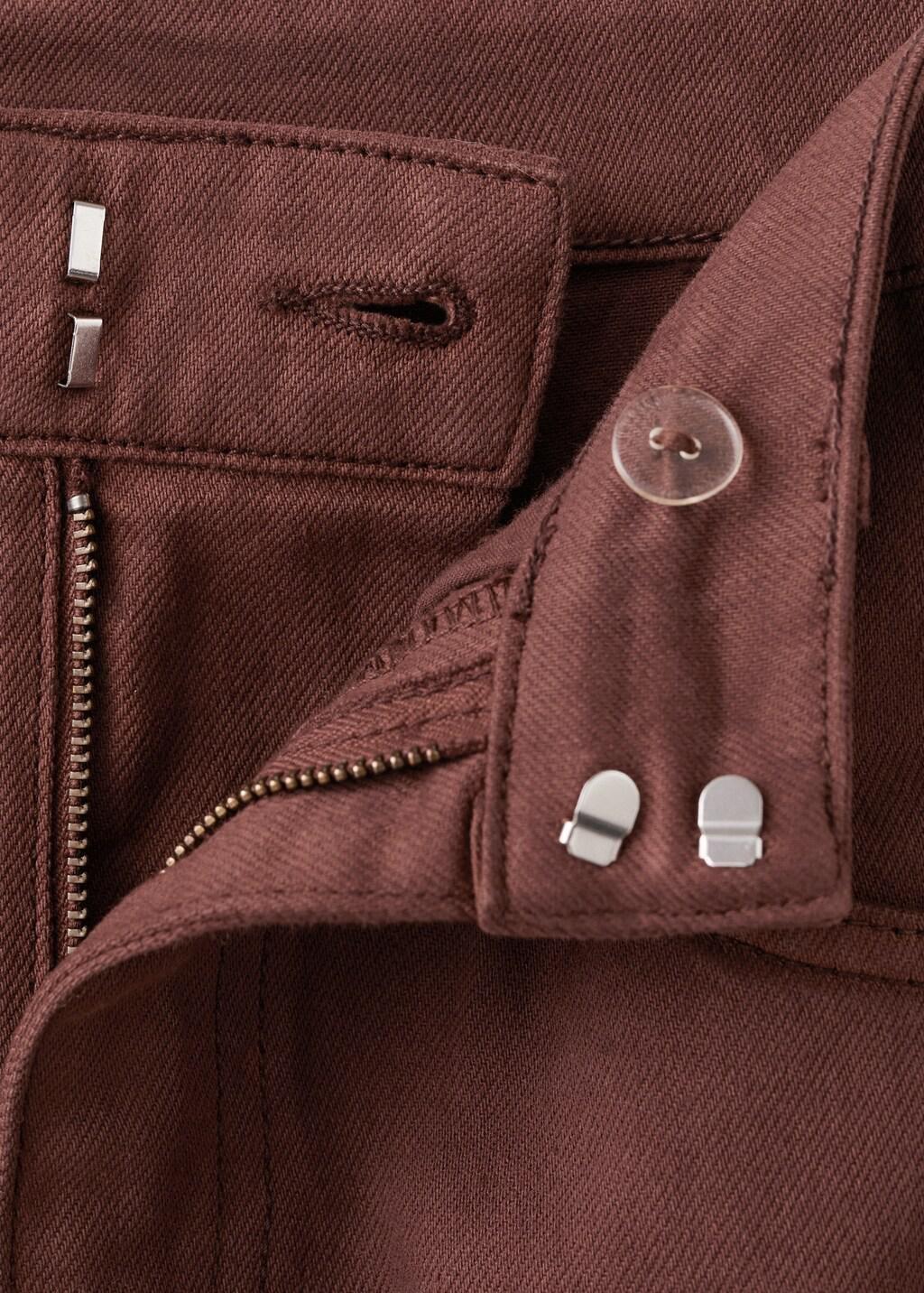 Orange Mid-Rise Balloon Jeans, Medium Orange, large image number 1