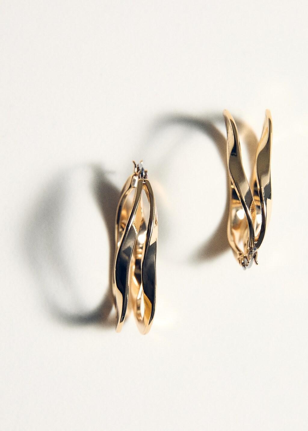 EARRINGS SUE, Gold, medium