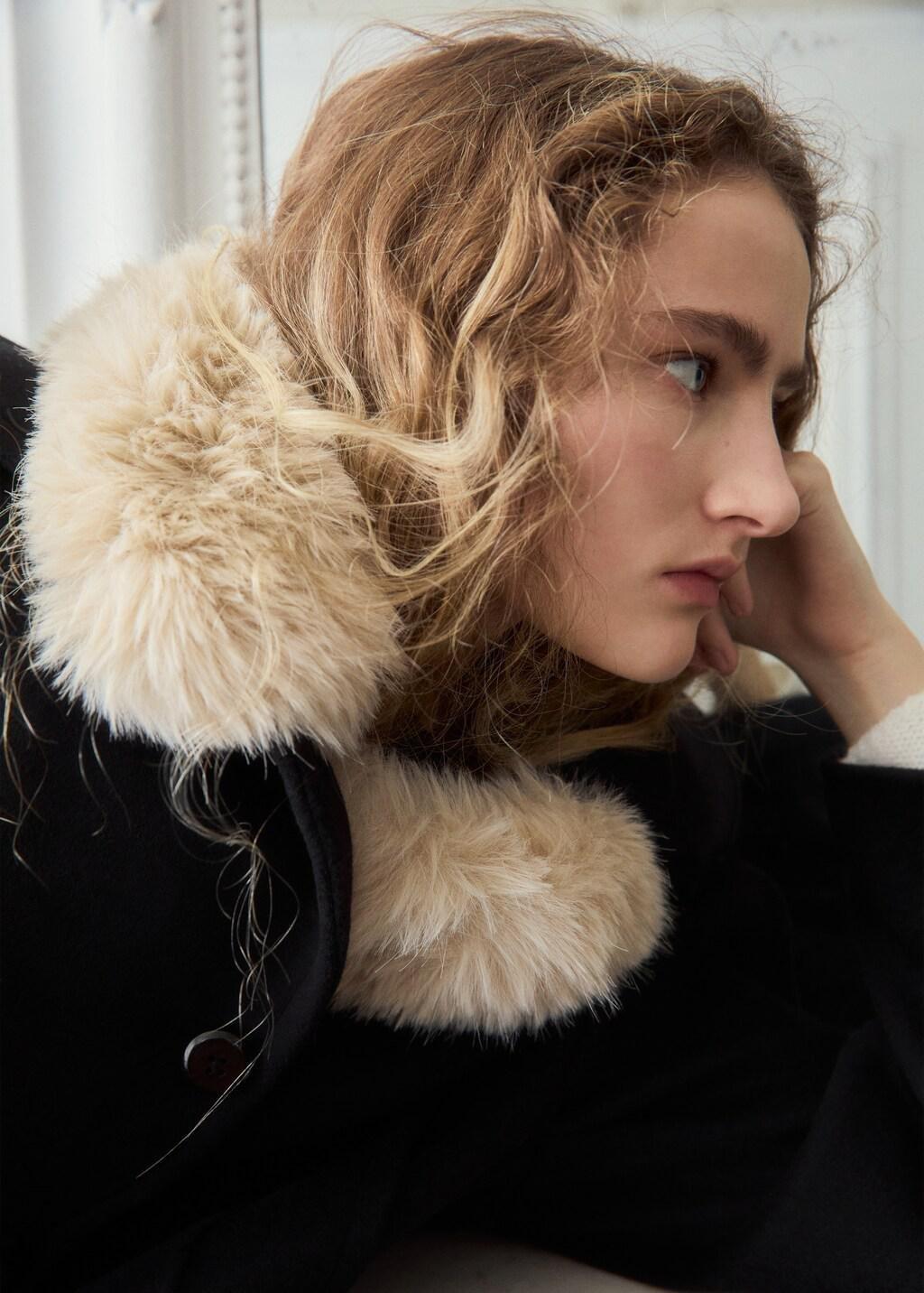 Black Wool Jacket With Shirt Collar, 0201_99, large image number 4