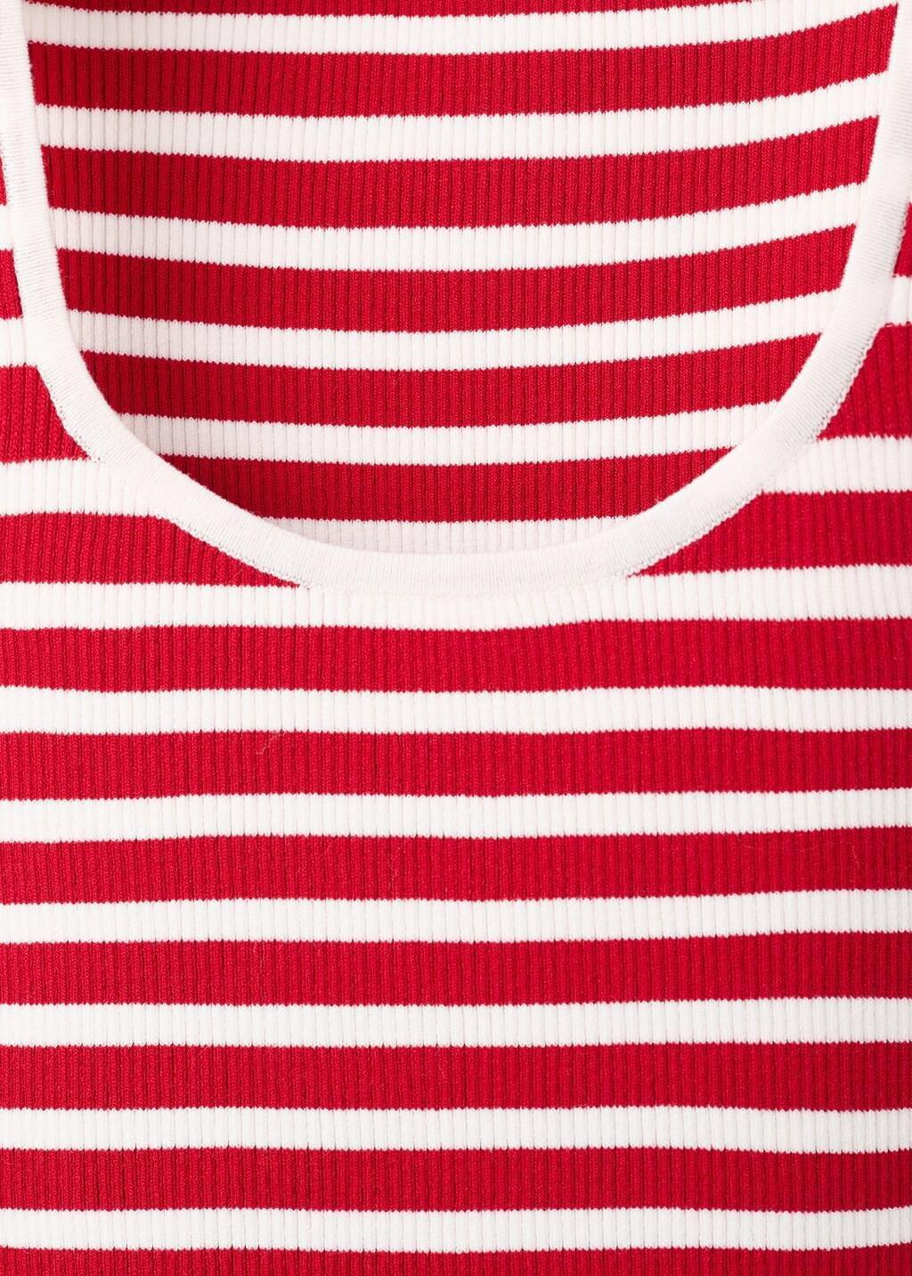 Red Pleat Detailed Top, 0201_70, large image number 1