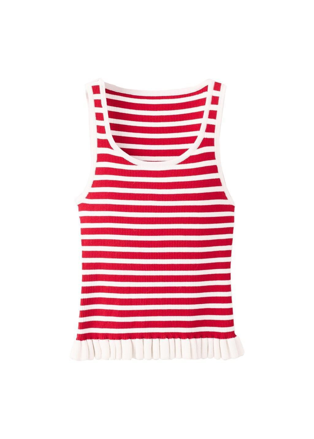 Red Pleat Detailed Top, 0201_70, large image number 7