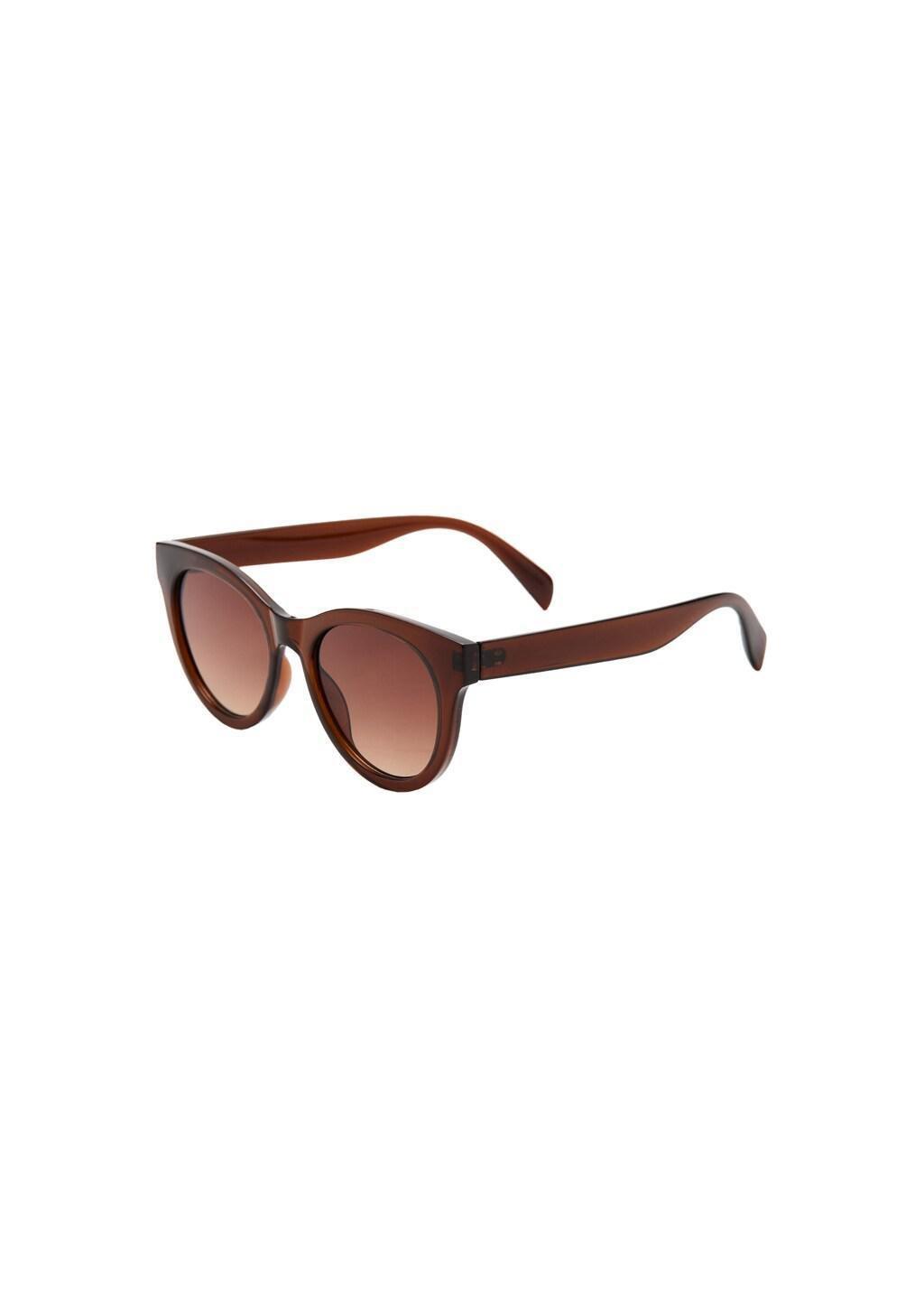 Brown Round-Framed Sunglasses, 0201_30, large image number 2