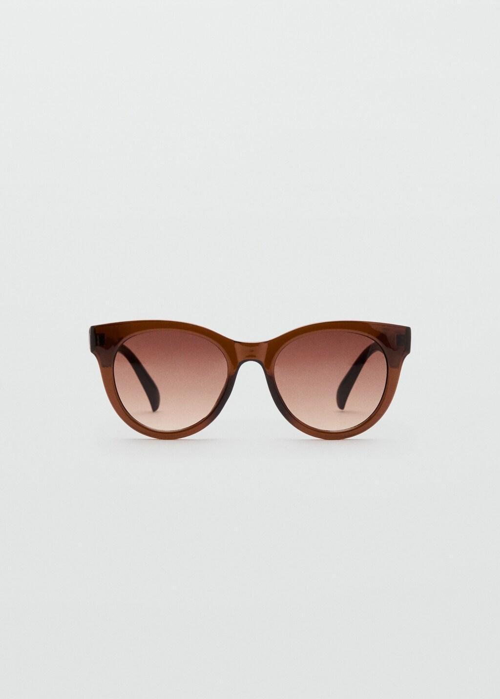 Brown Round-Framed Sunglasses, 0201_30, large image number 3