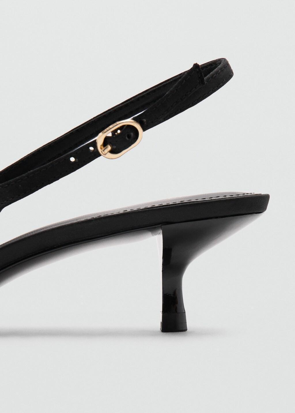 Black Satin Bow Shoes, 0201_99, medium