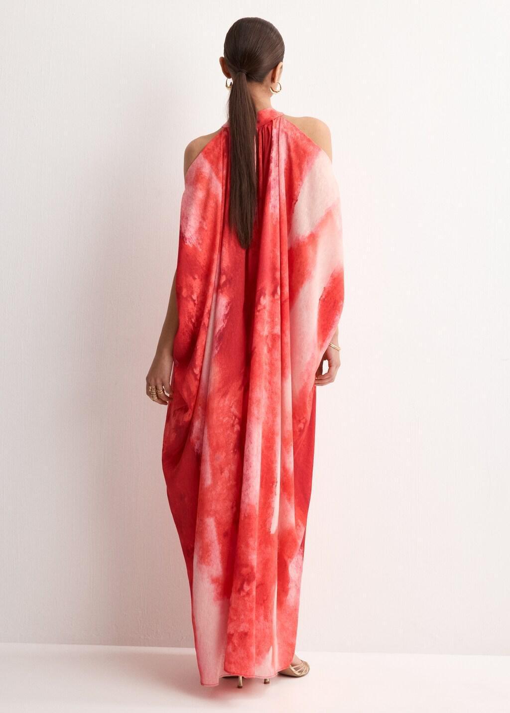 Red Off-The-Shoulder Long Dress, 0201_70, medium