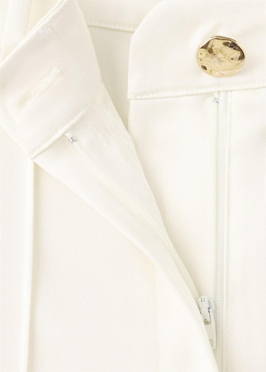 Beige Straight Mid-Rise Trousers, Light Beige, large image number 1