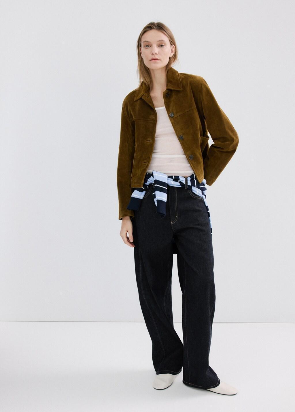 Blue Low-Rise Balloon Jeans, Open Blue, large image number 0