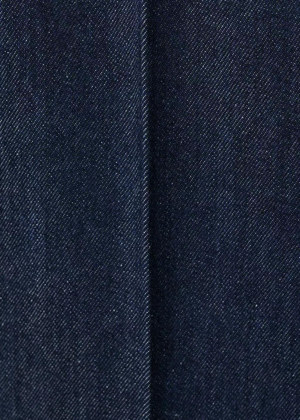 Blue Wide Leg Mid-Rise Jeans, Open Blue, large image number 5