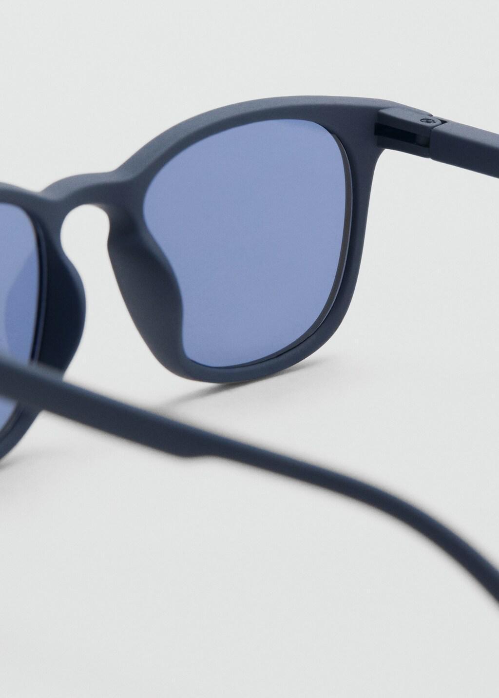 Blue Square Sunglasses, Kids Boys, Medium Blue, large image number 1