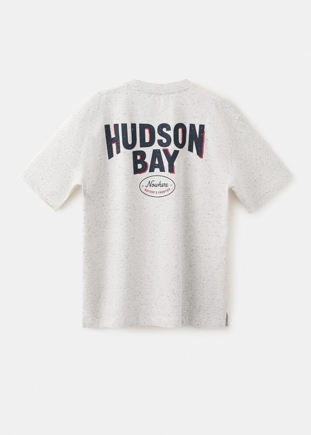 Grey Lt Pastel Short-Sleeved Printed T-Shirt, Kids Boy, Light Pastel Grey, large image number 1