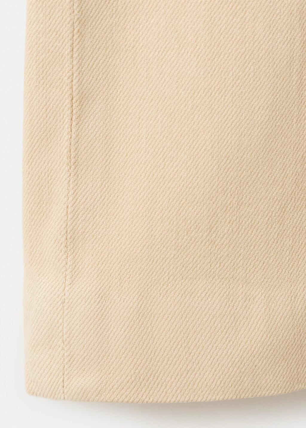 Yellow High-Waisted Wide Leg Jeans With Stitching, Yellow, large image number 5