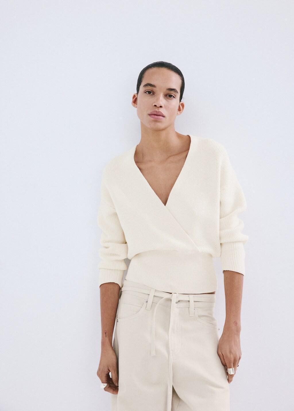 Grey Lt Pastel Wide-Leg Jeans With Drawstring, Light Pastel Grey, large image number 4