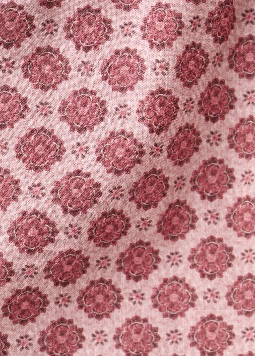 Red Floral-Print Cotton Blouse, Kids Girl, 0201_76, large image number 2