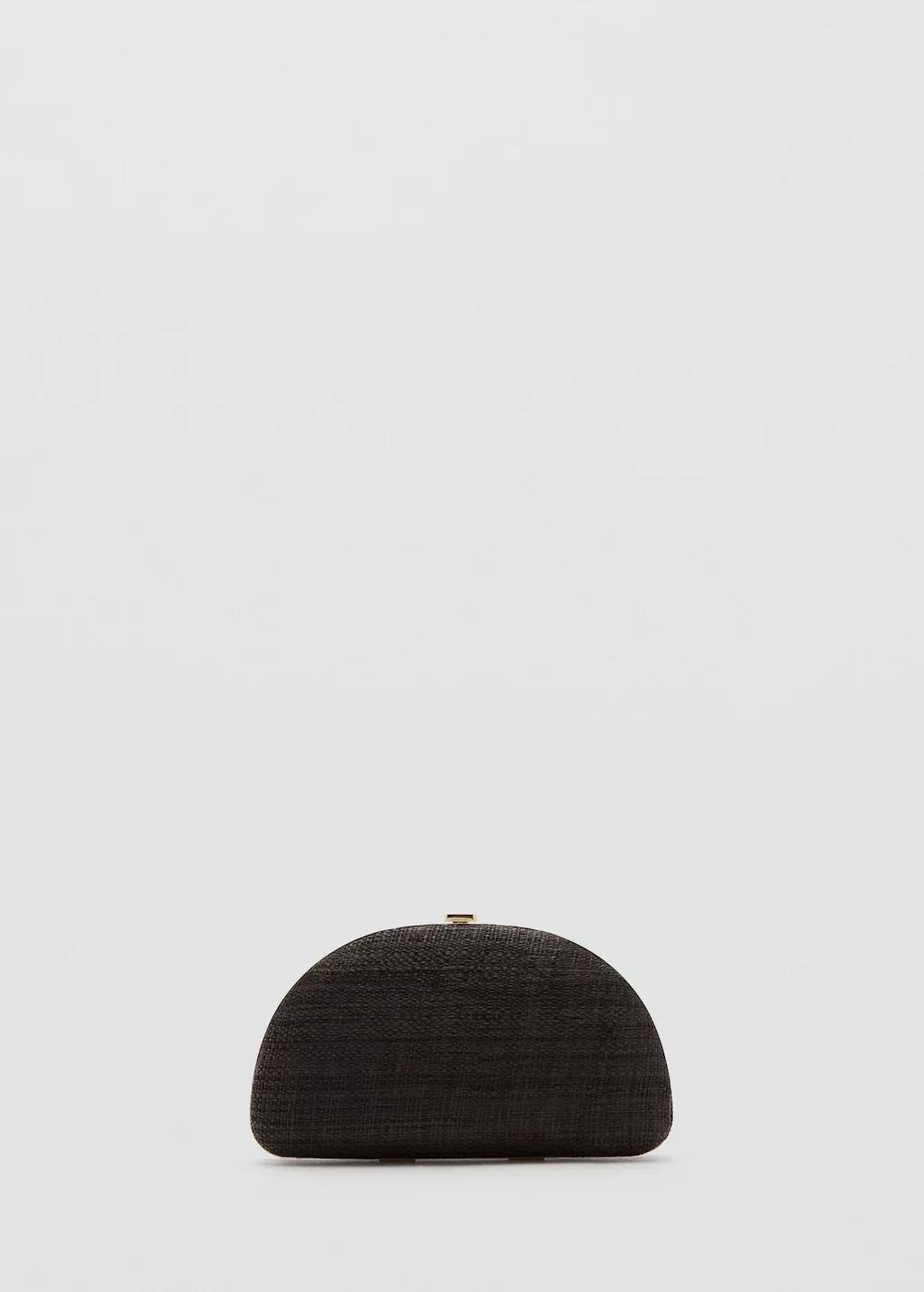 Brown Natural Fiber Clutch Bag, 0201_32, large image number 3