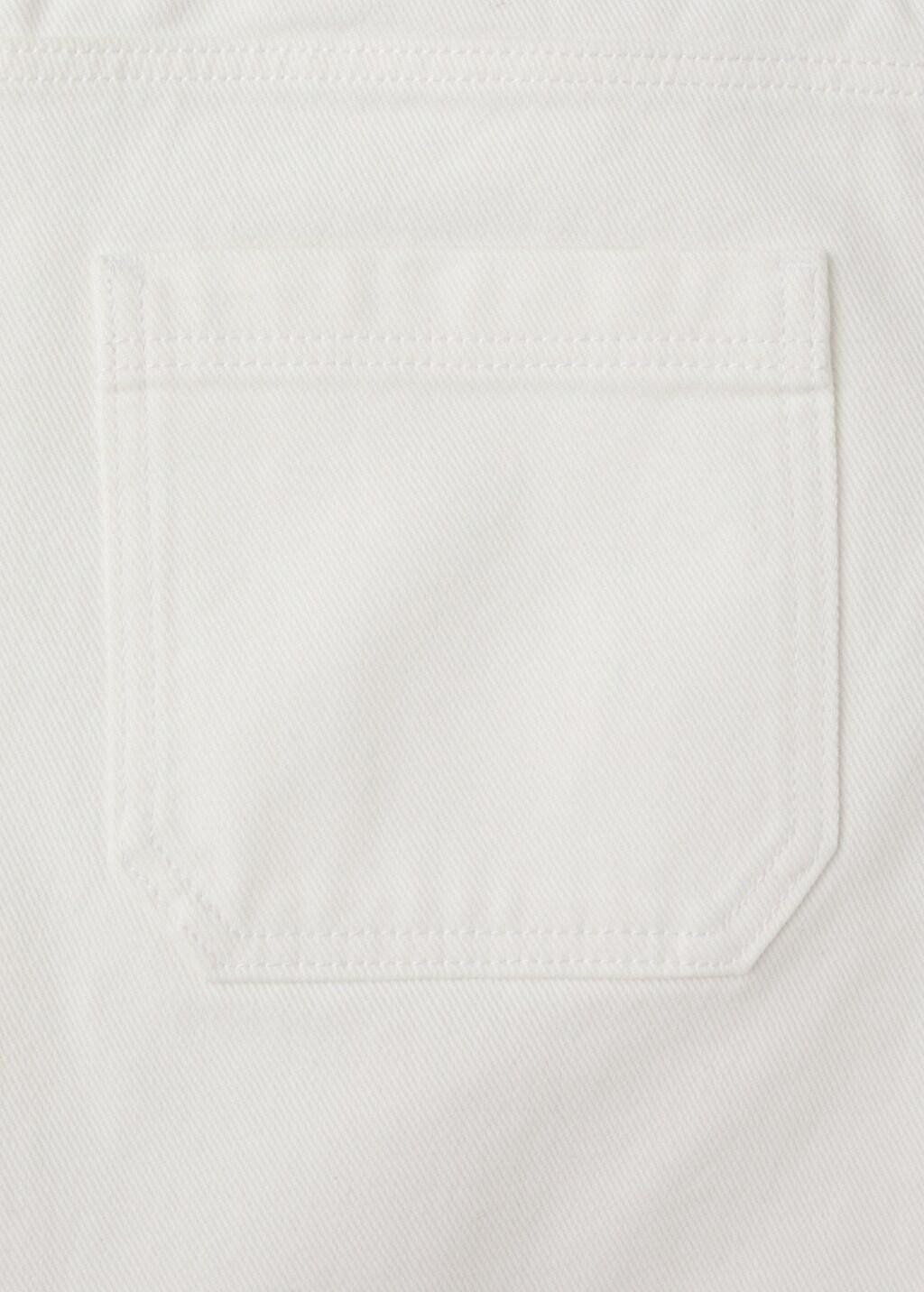 White Denim Bermuda Shorts, Kids Boy, 0201_01, large image number 4