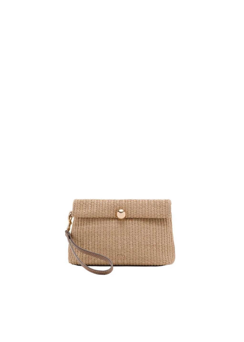 Beige Flap Pouch, 0201_08, large image number 2
