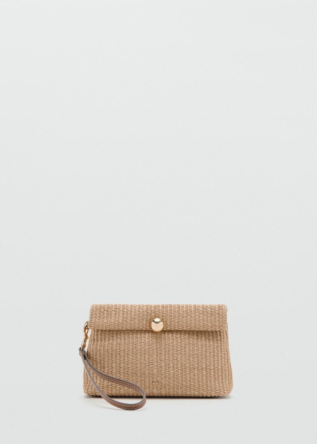 Beige Flap Pouch, 0201_08, large image number 3