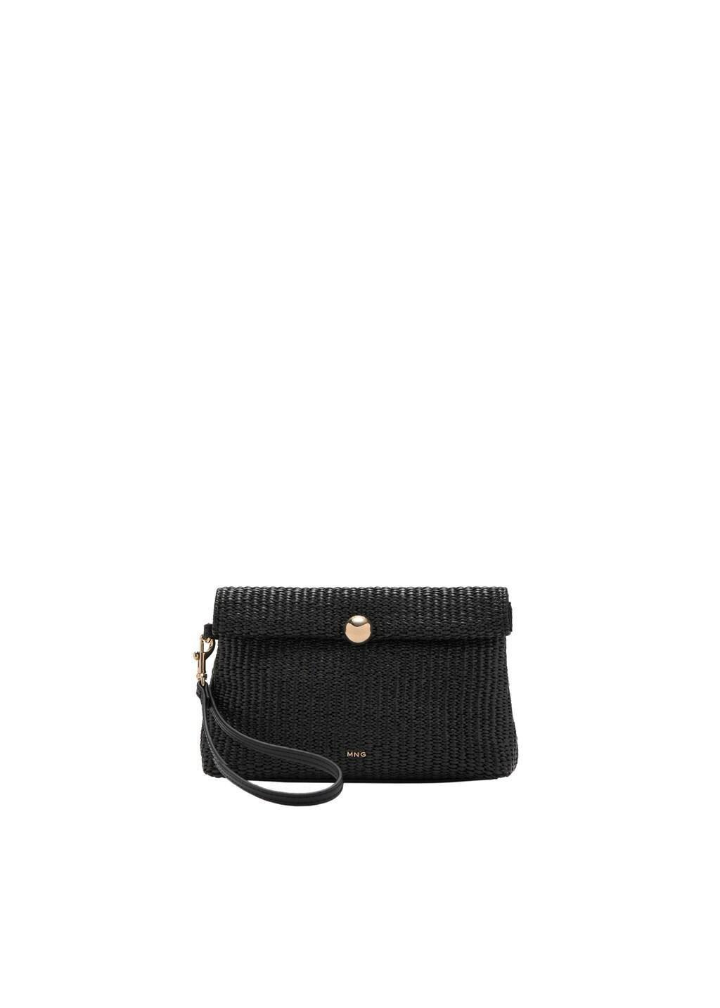 Black Flap Pouch, 0201_99, large image number 2