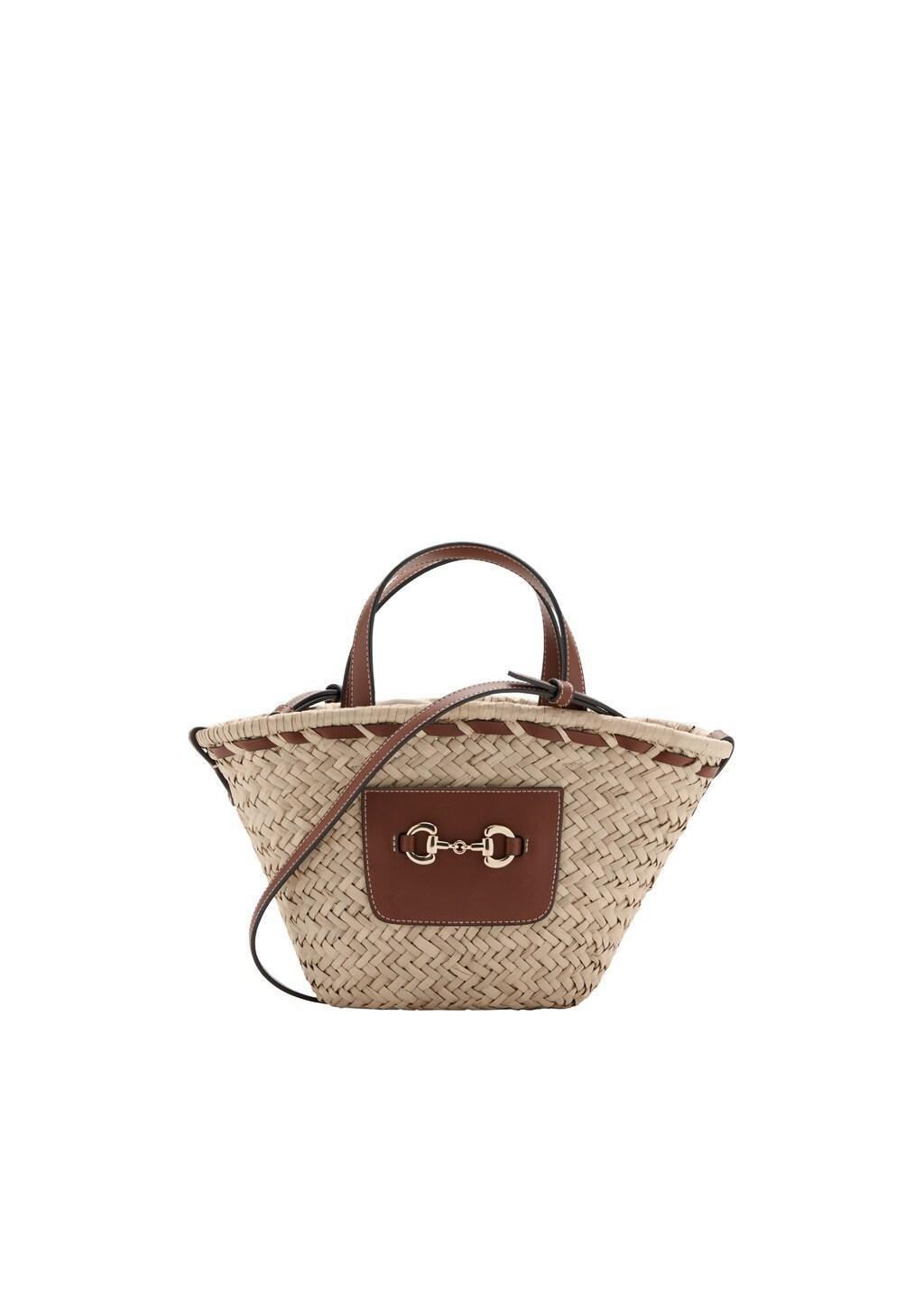 Brown Small Natural Fibre Basket, 0201_CU, large image number 3
