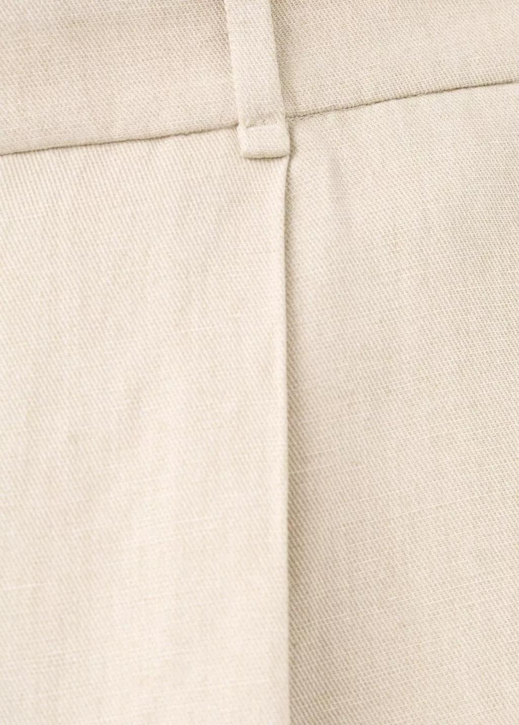 Brown Lt Pastel Straight Mid-Rise Suit Trousers, Light Pastel Brown, large image number 1
