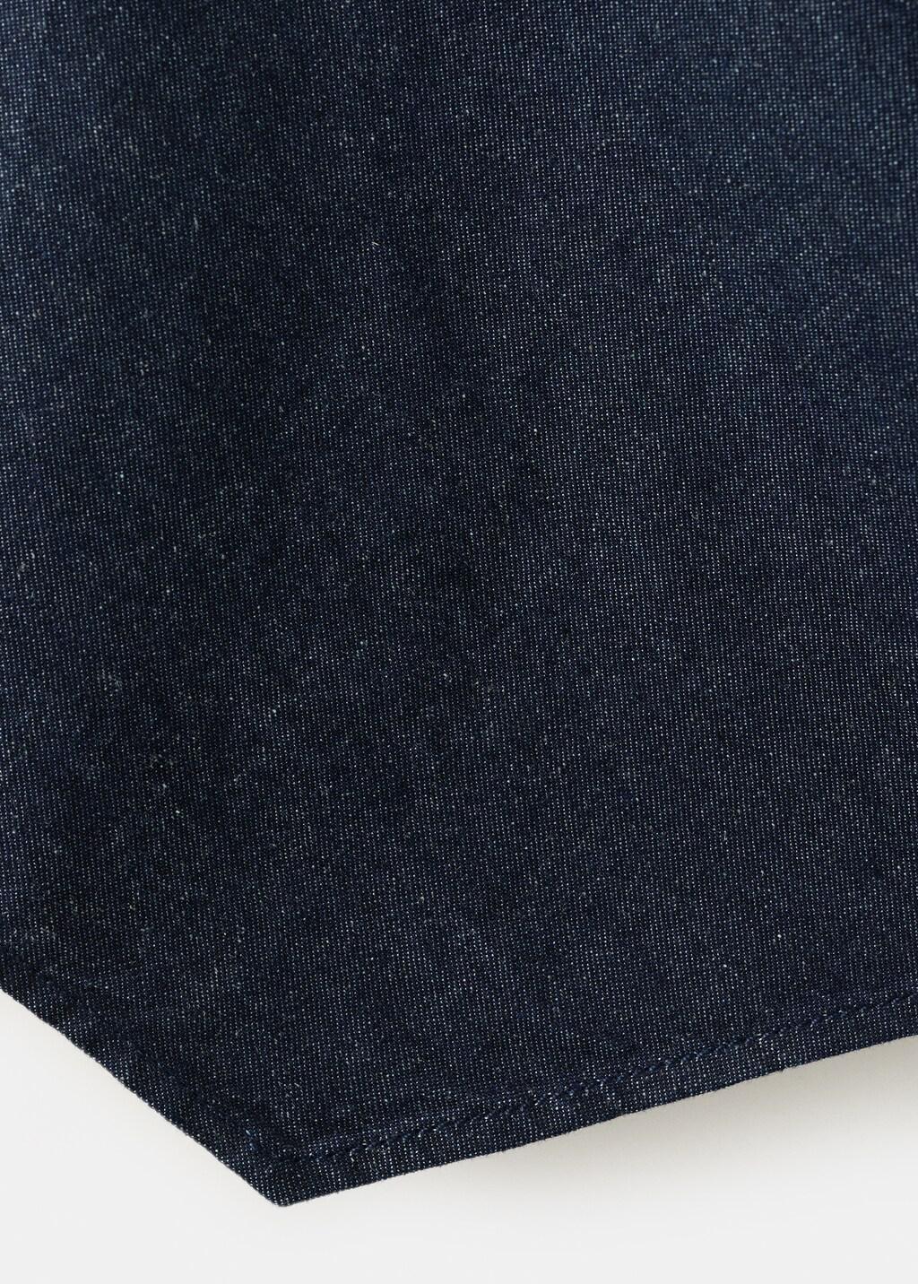 Blue Open-Back Denim Top, Open Blue, large image number 5