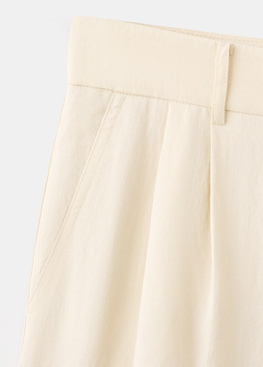 Grey Lt Pastel Lyocell Harem Trousers, Light Pastel Grey, large image number 4