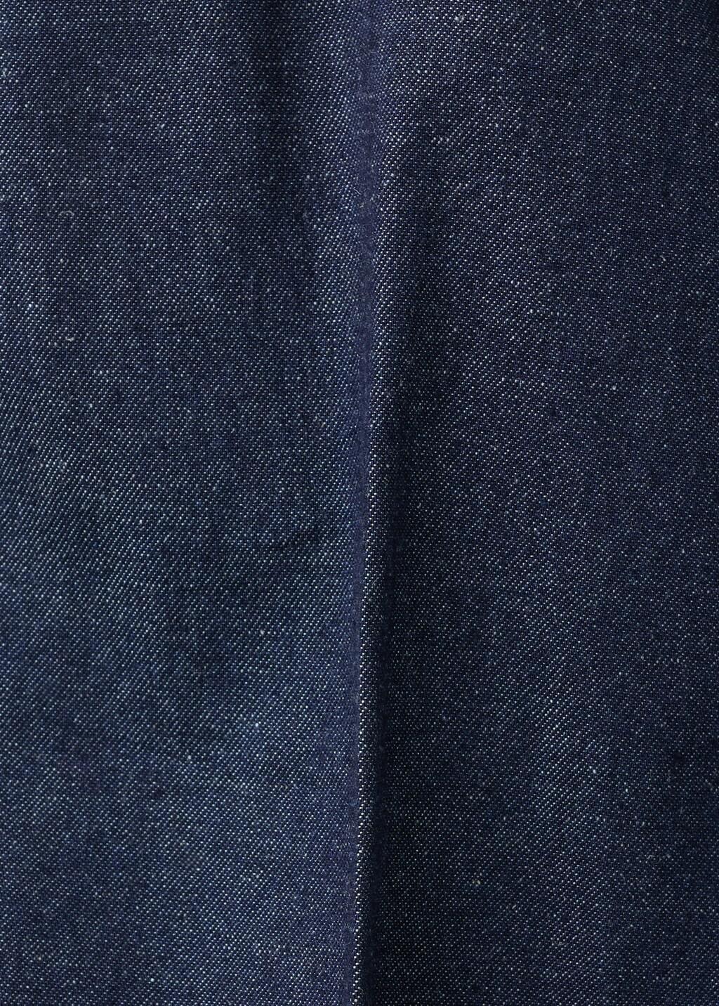 Blue High-Waisted Denim Trousers, 0201_TS, large image number 1