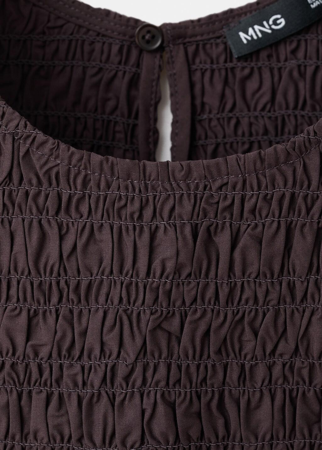 Brown Terry Cotton Top, 0201_32, large image number 5