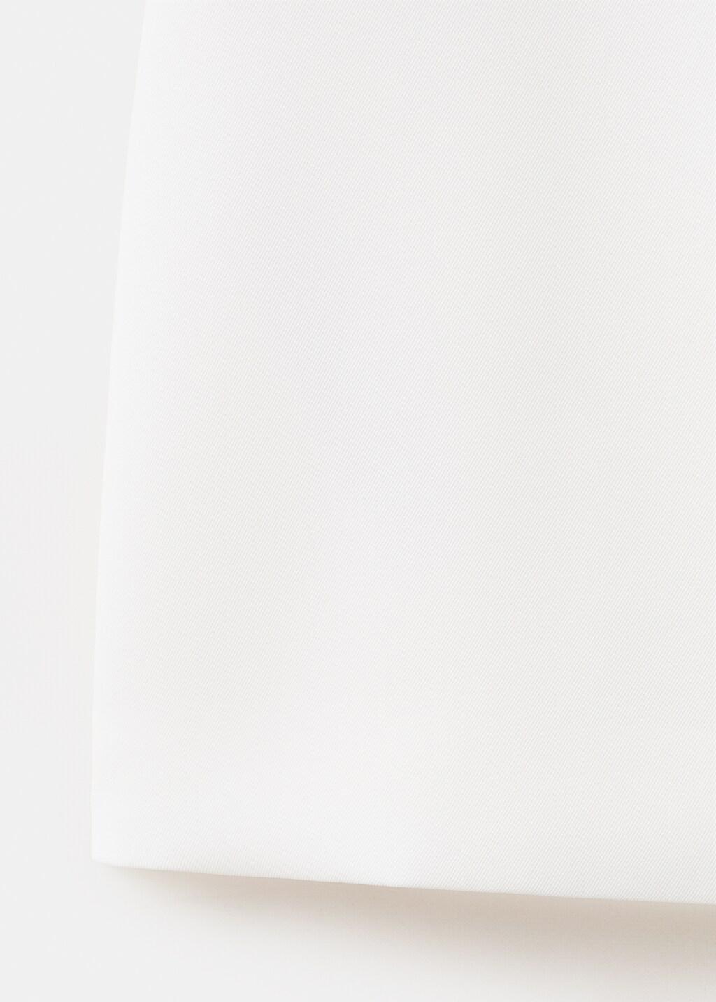 White Short Dress With Side Slits, 0201_01, large image number 4