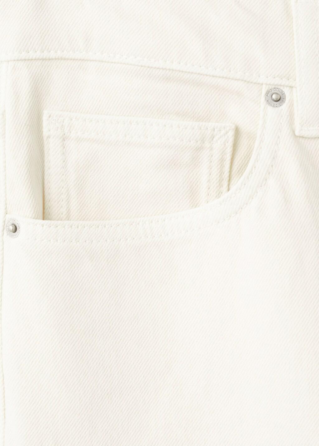Beige Ben Cropped Tapered-Fit Jeans, Light Beige, large image number 5