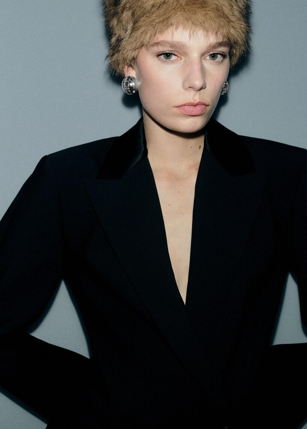 Silver Combined Round Earrings, 0201_PL, large image number 0