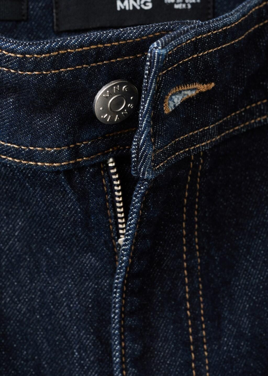 Blue Catherin Culotte High-Rise Jeans, Open Blue, large image number 1