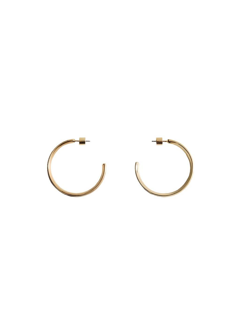 GOLD Hoop earrings, 0201_OR, medium