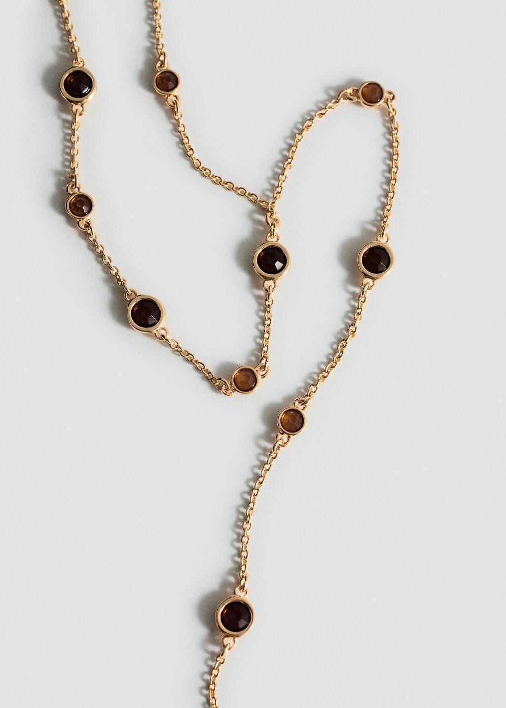 GOLD Long triple necklace, 0201_OR, large image number 0