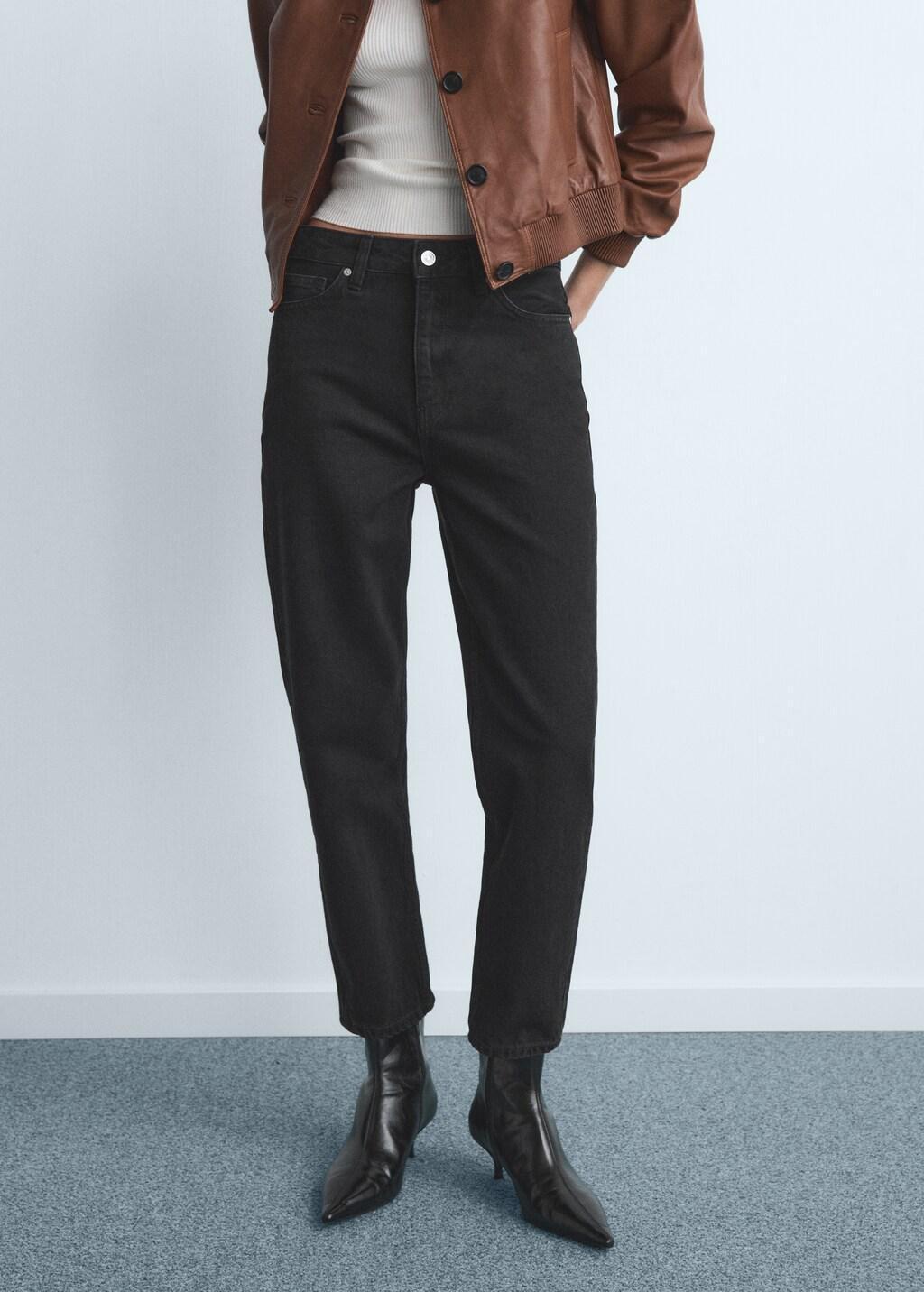 Black Mom2000 High-Rise Jeans, 0201_TN, large image number 3