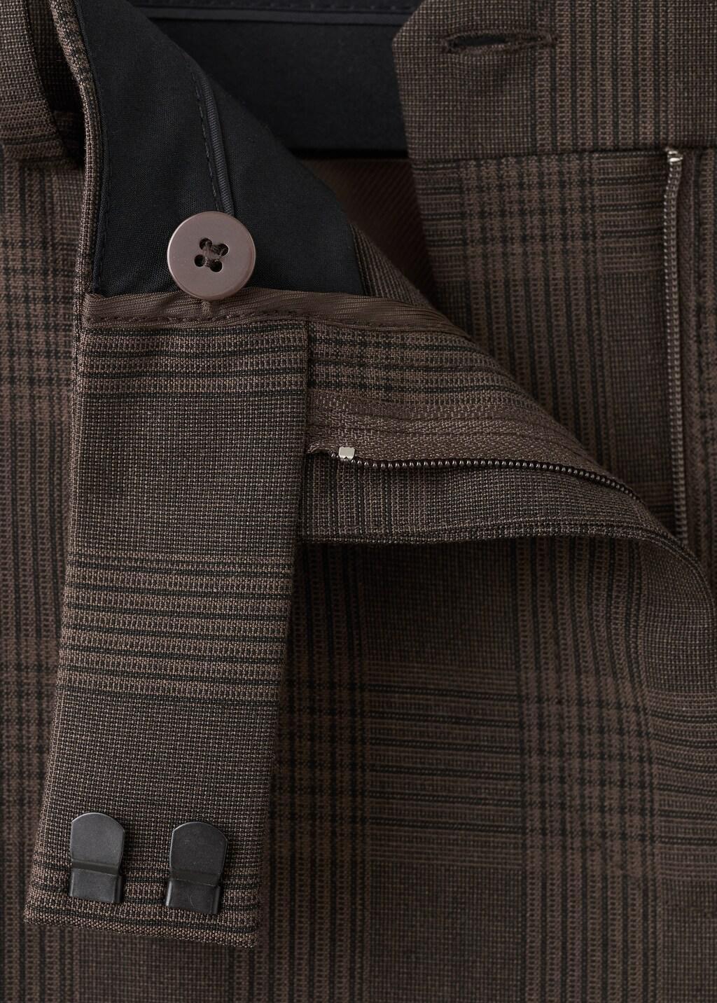 Brown Check Suit Trousers, 0201_30, medium
