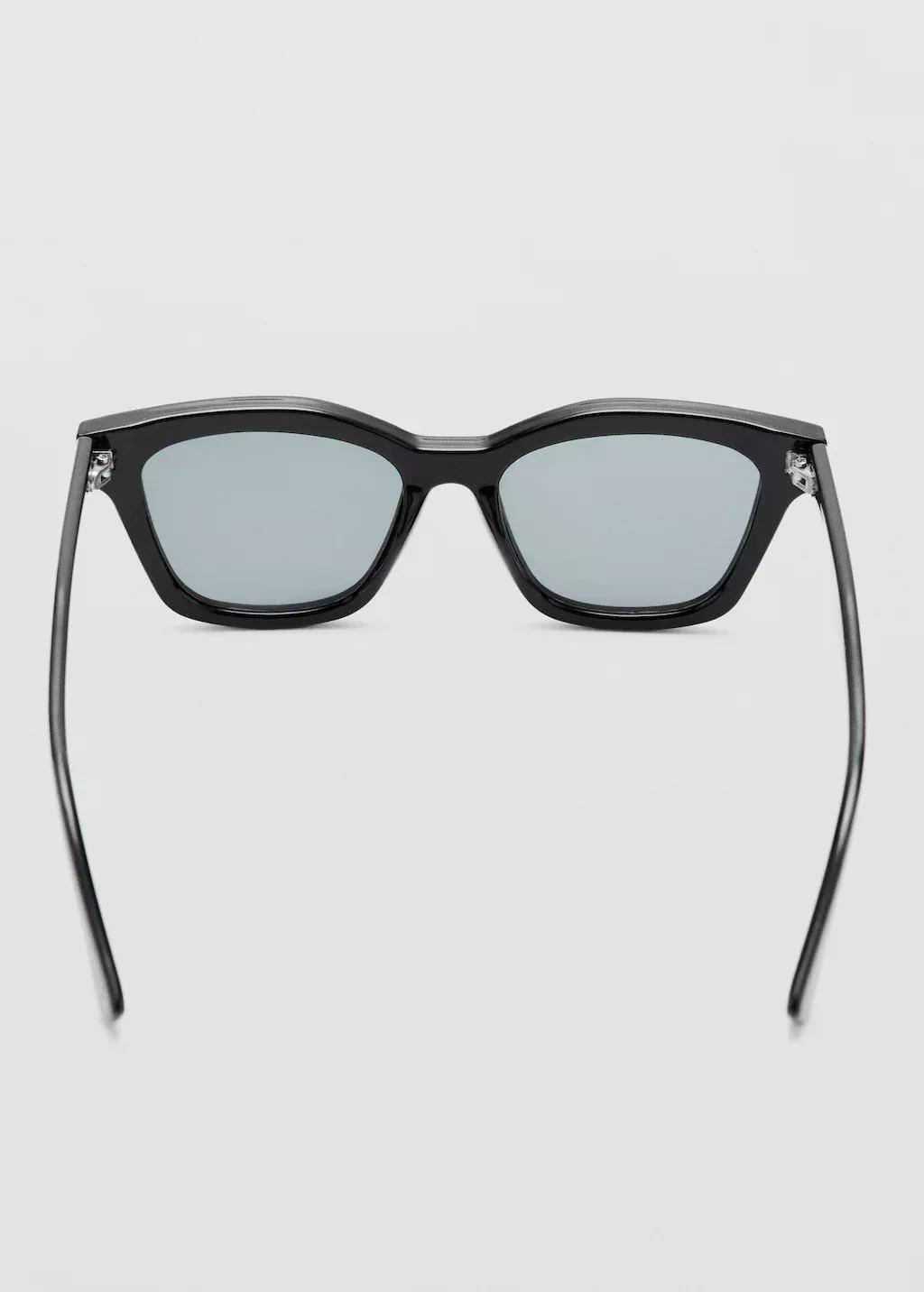 Black Squared Frame Sunglasses, 0201_99, large image number 1