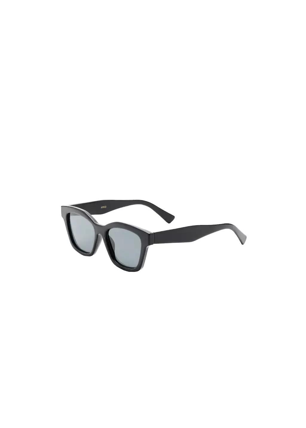 Black Squared Frame Sunglasses, 0201_99, medium
