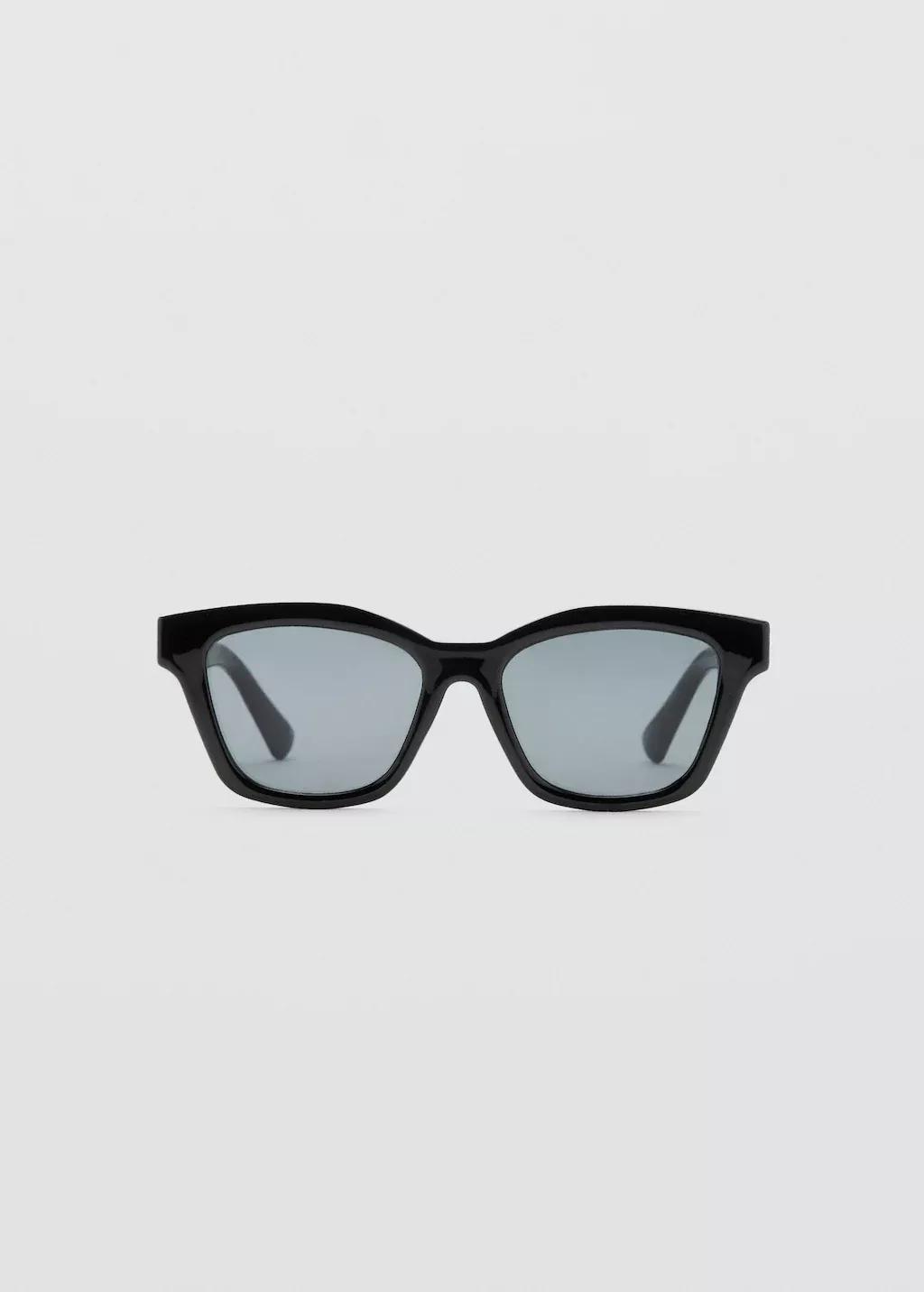 Black Squared Frame Sunglasses, 0201_99, large image number 3